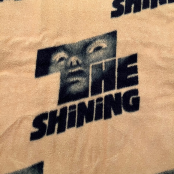 DUMBGOOD x THE SHINING Repeat Logo Zip Up Polar Fleece Hoodie Kubrick Collection - Picture 11 of 16